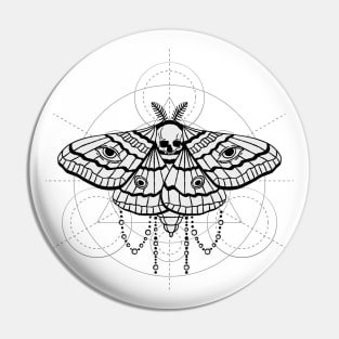 hawkmoth simple Pin