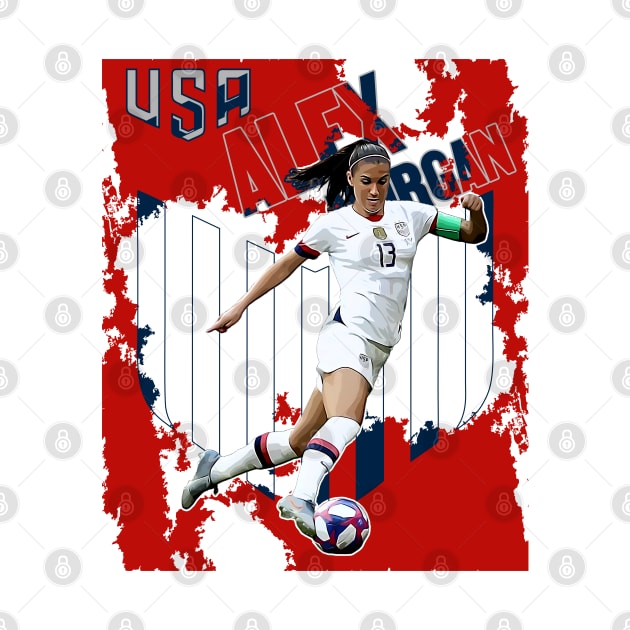 Alex Morgan || 13 || USA by Aloenalone