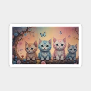 Cute Kittens Magnet