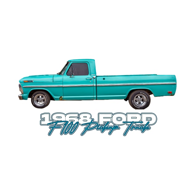 1968 Ford F100 Pickup Truck by Gestalt Imagery