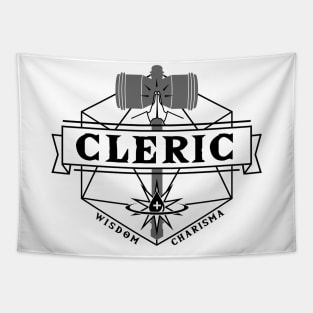 Cleric (Black) Tapestry