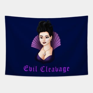 Evil Cleavage Tapestry