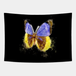 Butterfly Watercolor Butterfly Stripe Tie Dyeing Tapestry