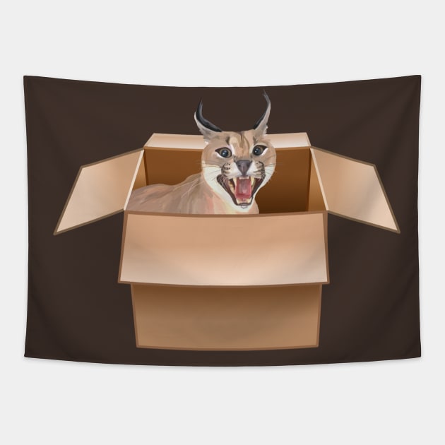 Caracal Cat One | Art Board Print