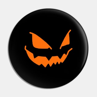 Halloween Spooky Face Pin