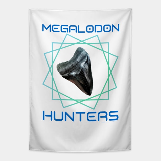 Megadolon Shark Hunters - Show off your Hobby! Tapestry by LeftBrainExpress