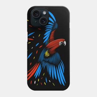 Macaw lines Phone Case