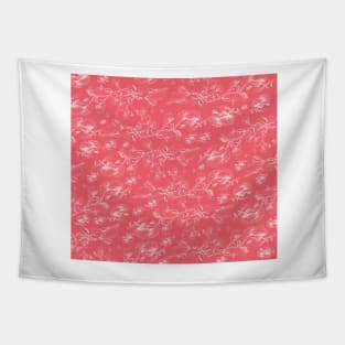 bloody pohutukawa flower Tapestry