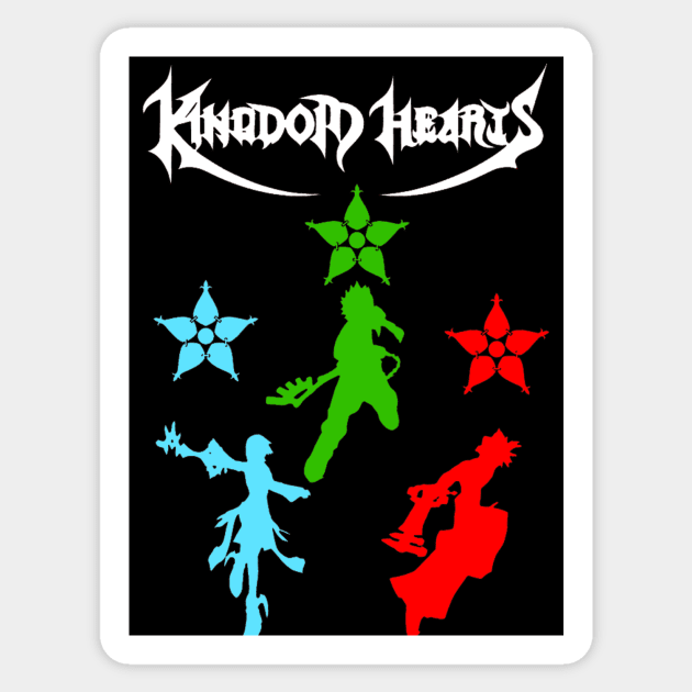 Ventus, Aqua and Terra - Kingdom Hearts Birth by Sleep Sticker for Sale by  fantasylife