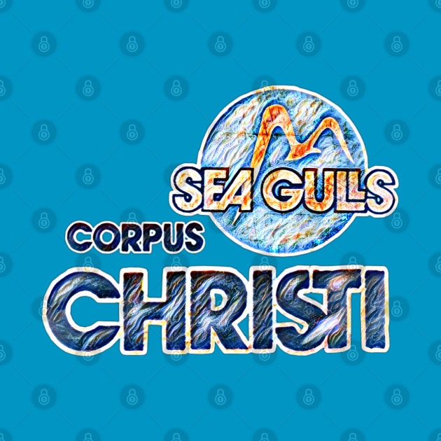 Corpus Christi Sea Gulls Baseball by Kitta’s Shop