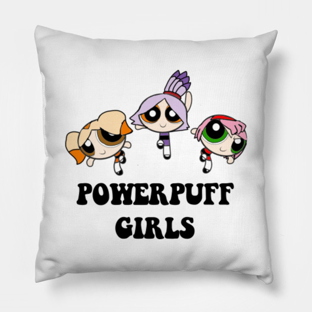 Powerpuff Girls Powerpuff Girls Pillow Teepublic Uk