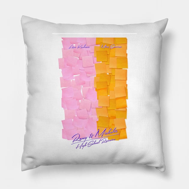 High School Reunion Pillow by PaulRice