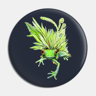 Leaf Frog Pin