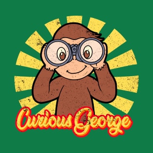 Curious George Retro Japanese T-Shirt