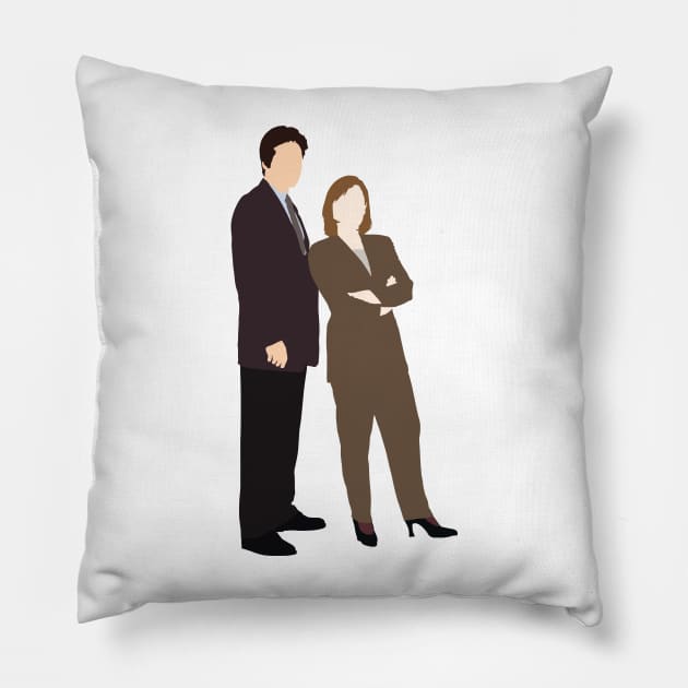 The X-files Pillow by FutureSpaceDesigns