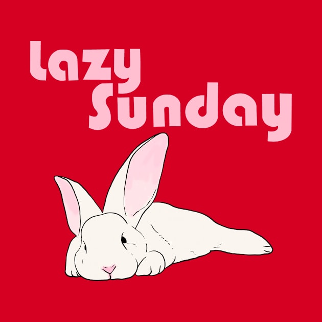 Lazy Sunday Rabbit by IdinDesignShop