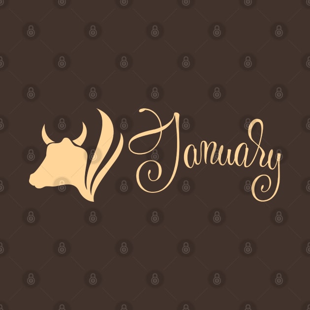 January Caramel Ox by shieldjohan