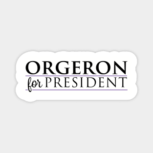 Orgeron For President Magnet