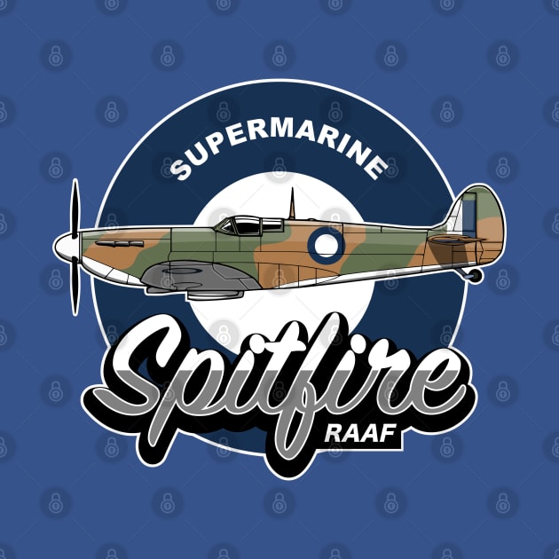 RAAF Spitfire by TCP