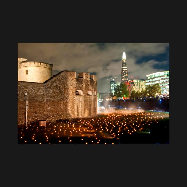 Tower of London Beyond The Deepening Shadow by AndyEvansPhotos