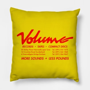 Volume Records (distressed) Pillow