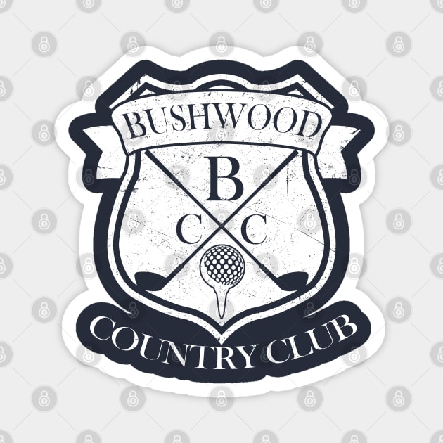 Bushwood Country Club - White Magnet by spicytees