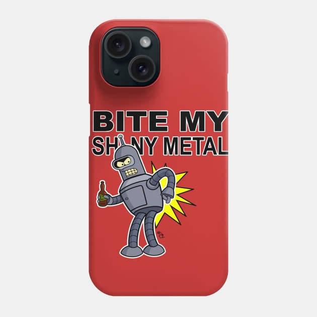 It's shiny. Bite it. Phone Case by Toni Tees