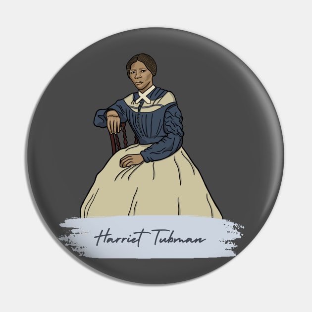 Historic Figure Harriet Tubman Harriet Tubman Pin Teepublic 0682