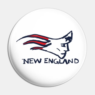 New England Patrioooots Pin
