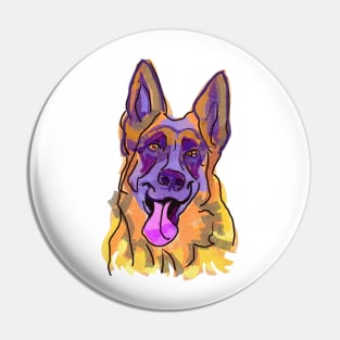 The GSD Love of My Life Pin