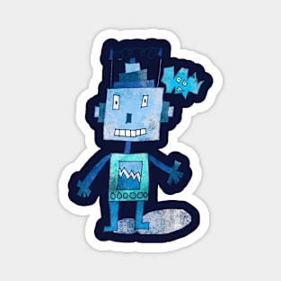 Robot blue Magnet