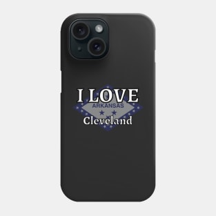 I LOVE Cleveland | Arkensas County Phone Case