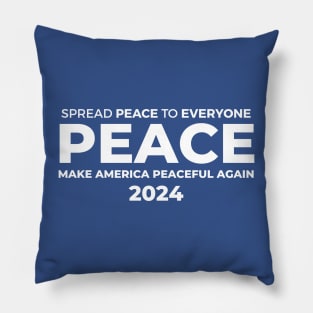 PEACE 2024 Pillow