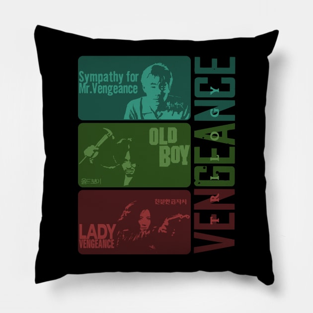 Vengeance Trilogy Pillow by Grayson888