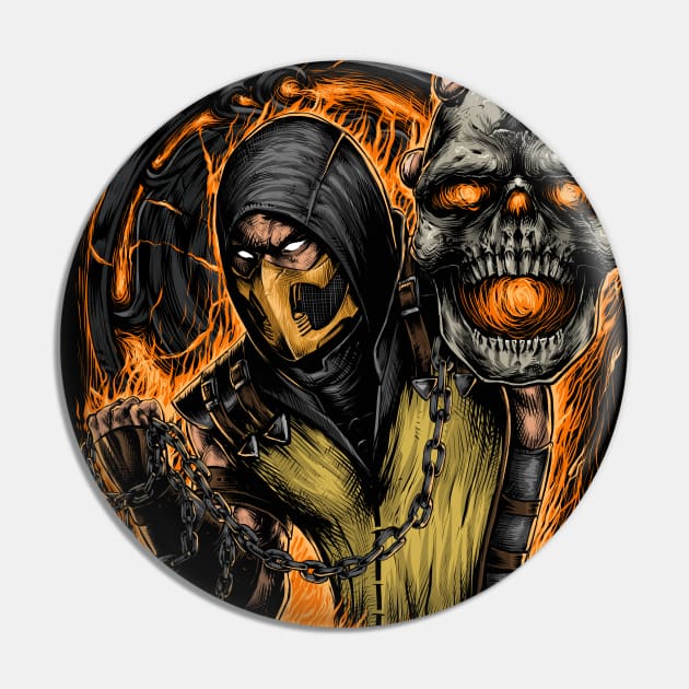 Scorpion MK Pin by d.legoshin.art