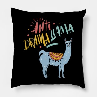 Anti Drama Llama Pillow