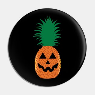 Pineapple Pumpkin Jack-O-Lantern Pin