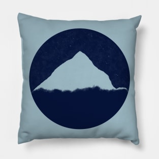 Happy Little Mountain 2 Pillow