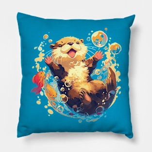 sea otter Pillow