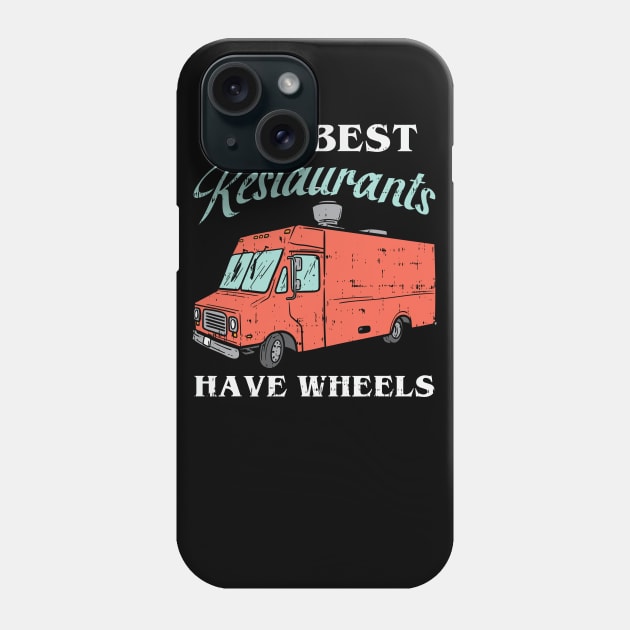 Food Truck, Mobile Food Truck Gifts Phone Case by maxdax