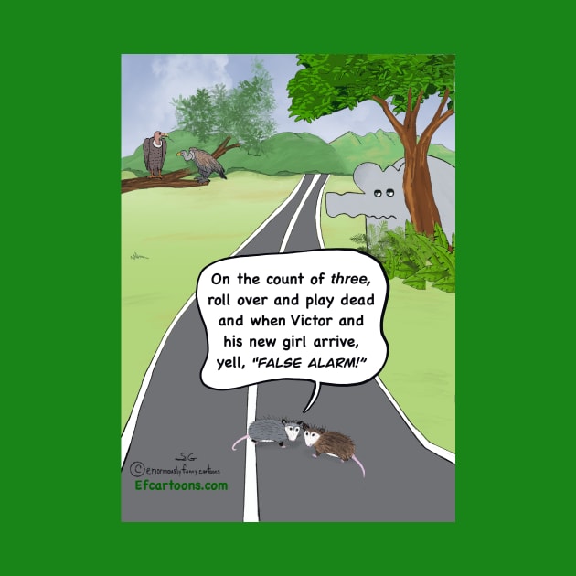 ‘Possum Pranks by Enormously Funny Cartoons