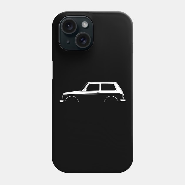Lada Niva Silhouette Phone Case by Car-Silhouettes