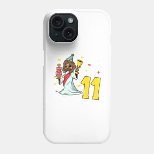 I am 11 with Jesus - kids birthday 11 years old Phone Case