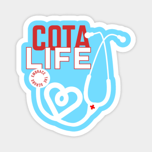 COTA Life EMBRACE THE SCRUBS Magnet