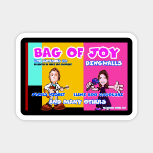 Bag of Joy Boo and James Nisbet Magnet