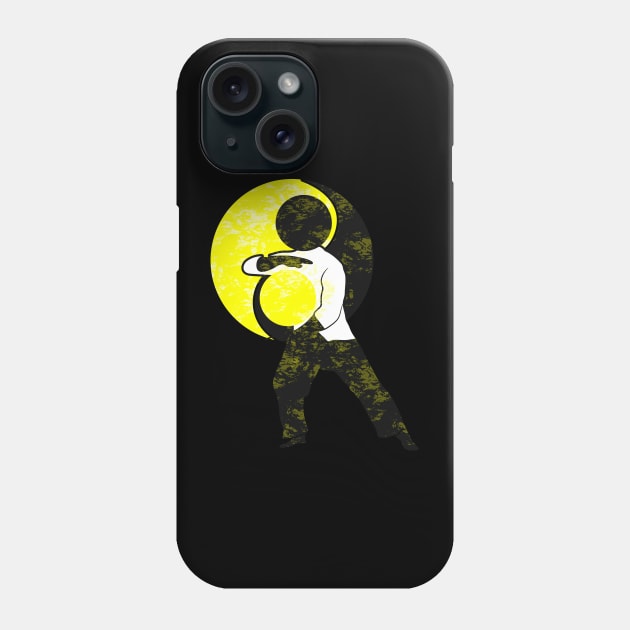 Chinese martial art Qi Gong Tai Chi Phone Case by QQdesigns