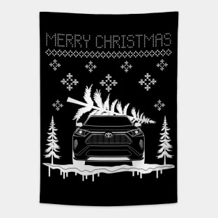 Toyota SUV Christmas Tapestry