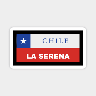 La Serena City in Chile Flag Magnet