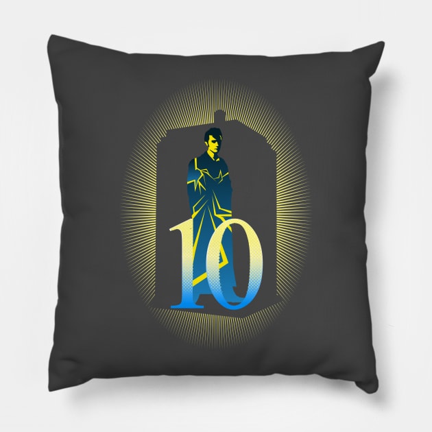 10 IS BACK! Pillow by KARMADESIGNER T-SHIRT SHOP