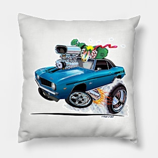 Z RATED 1969 yenko Camaro Pillow